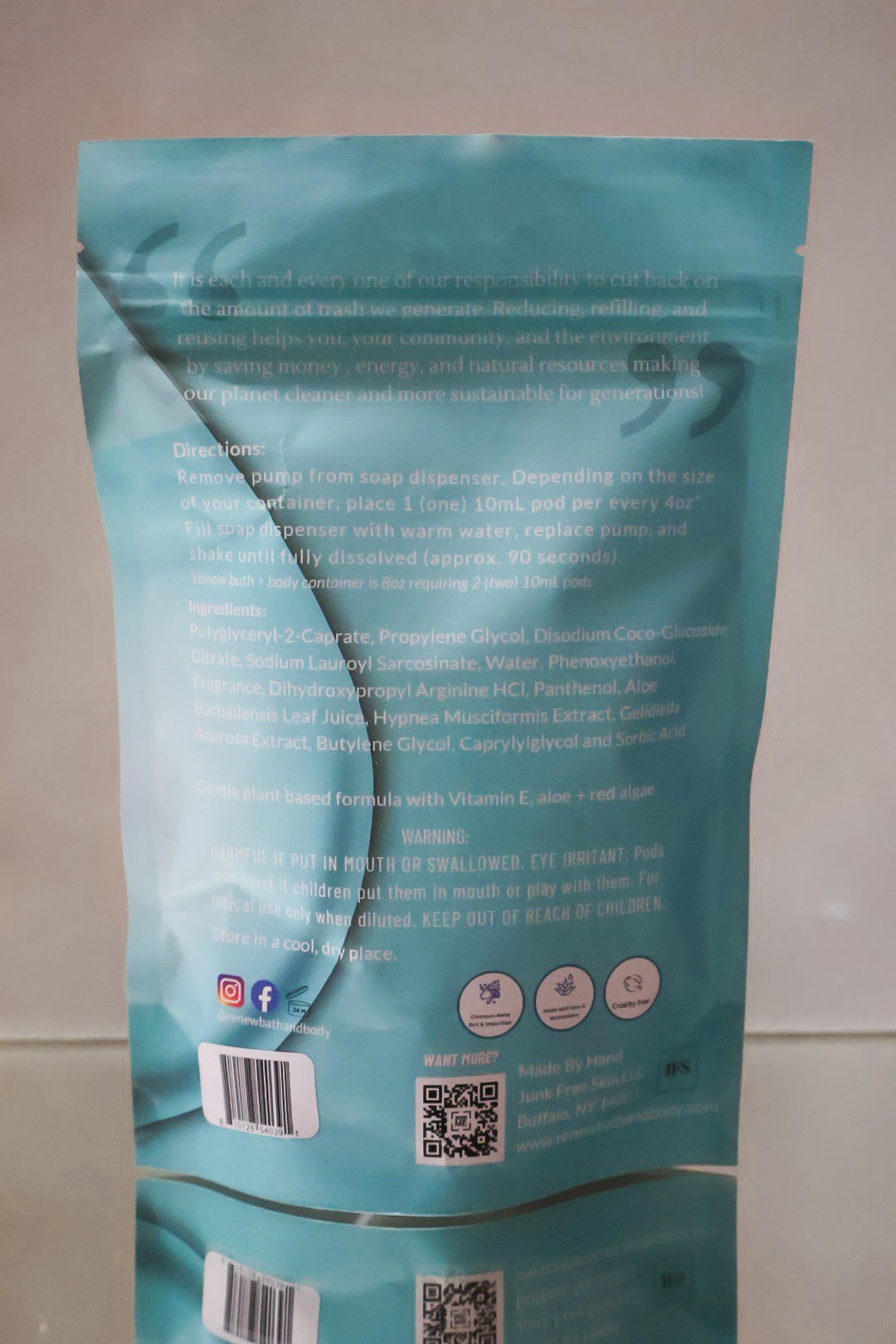 Foaming Hand Soap Refill
